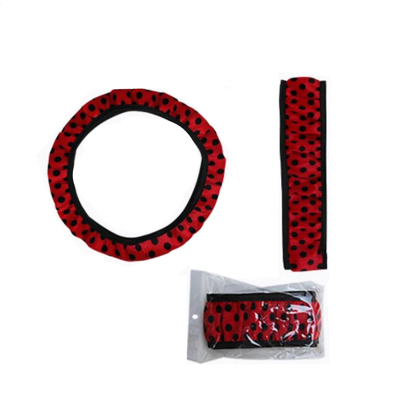 

Steering Wheel Cover DIY Wheel Cover Soft Plush Steering-Wheel Car Styling Interior Car Accessories Funda Volante