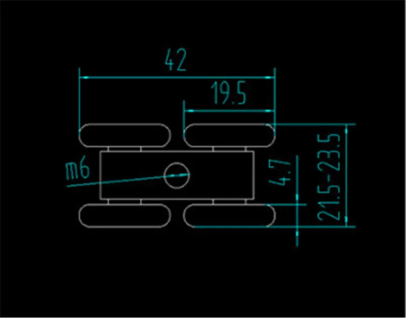 2 шт. алюминиевые ролики для раздвижных дверей|Дверные ролики| |