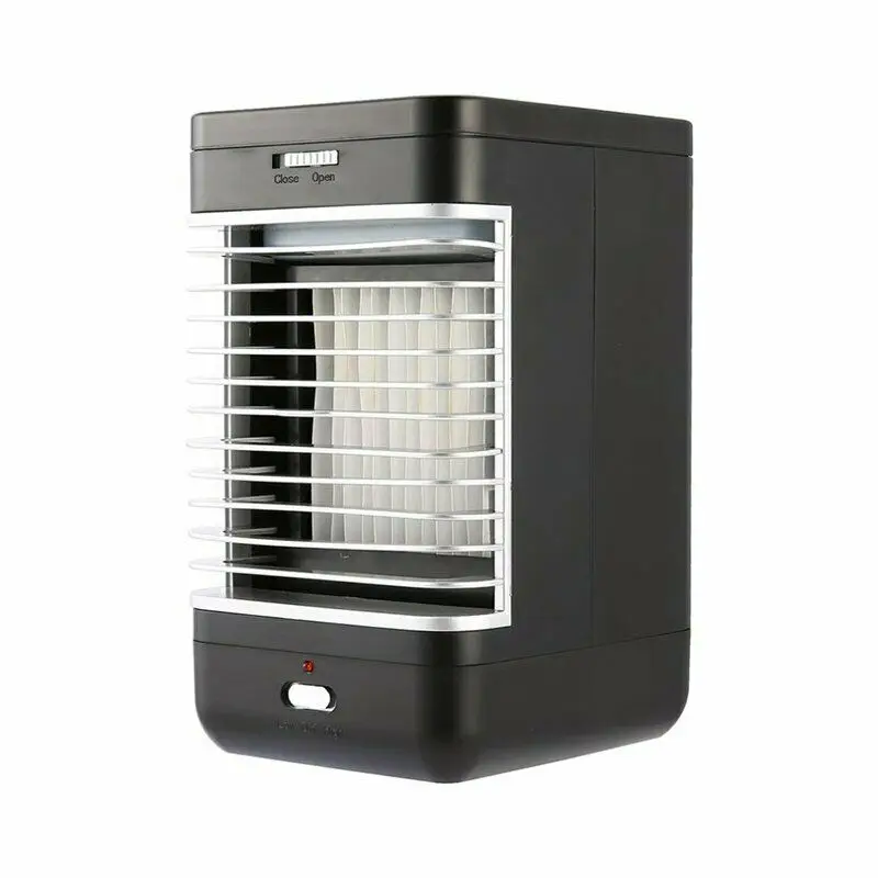 

Portable Mini Air Cooler Low Noise Desktop Air Conditioner Fan Humidifier Home Cooling Device