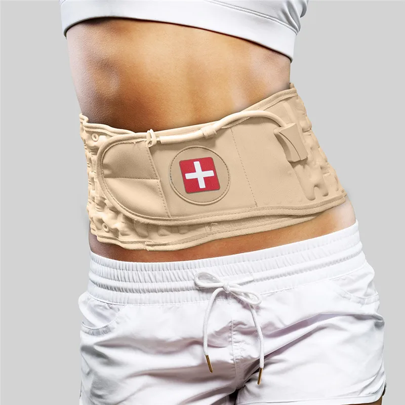 

Decompression Lumbar Support Beltr Unisex Air Waist Traction Brace Spinal Back Relief Belt Backach Pain Release Massage