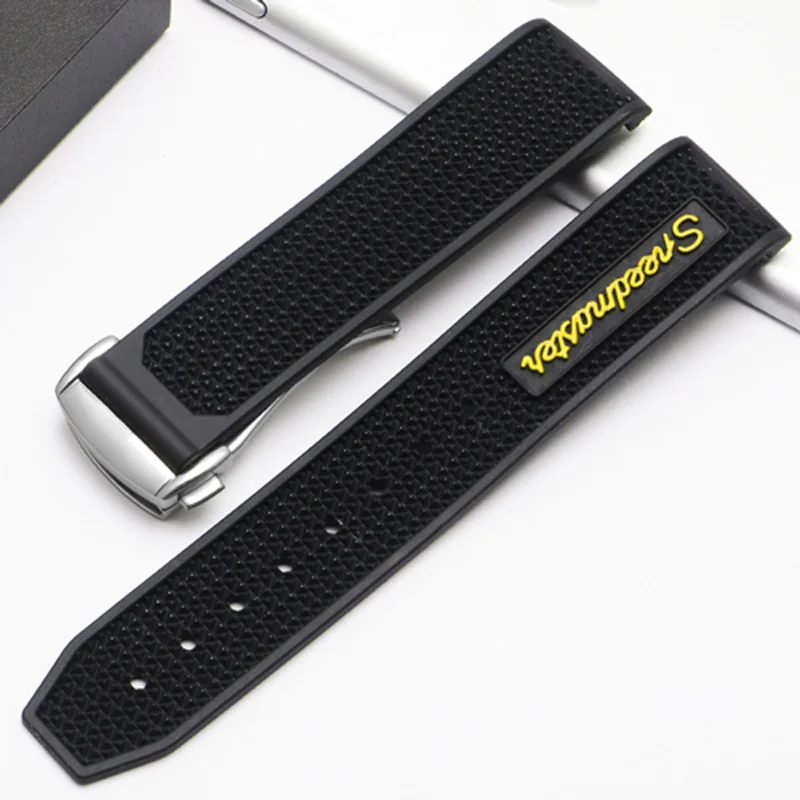 Ремешок из силикона и резины с интерфейсом Arc браслет для часов Omega Speedmaster