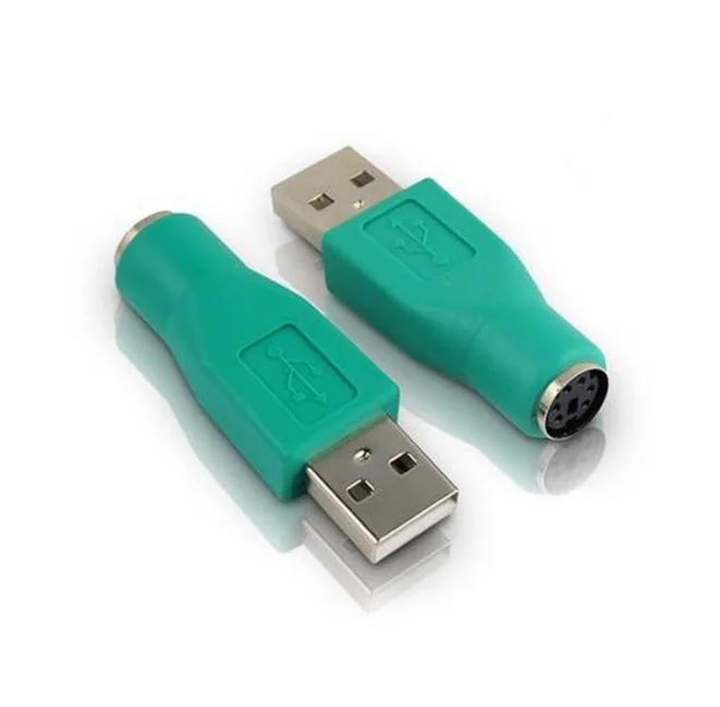 

Переходник для клавиатуры с USB «папа» на PS/2 «мама», 10 шт.