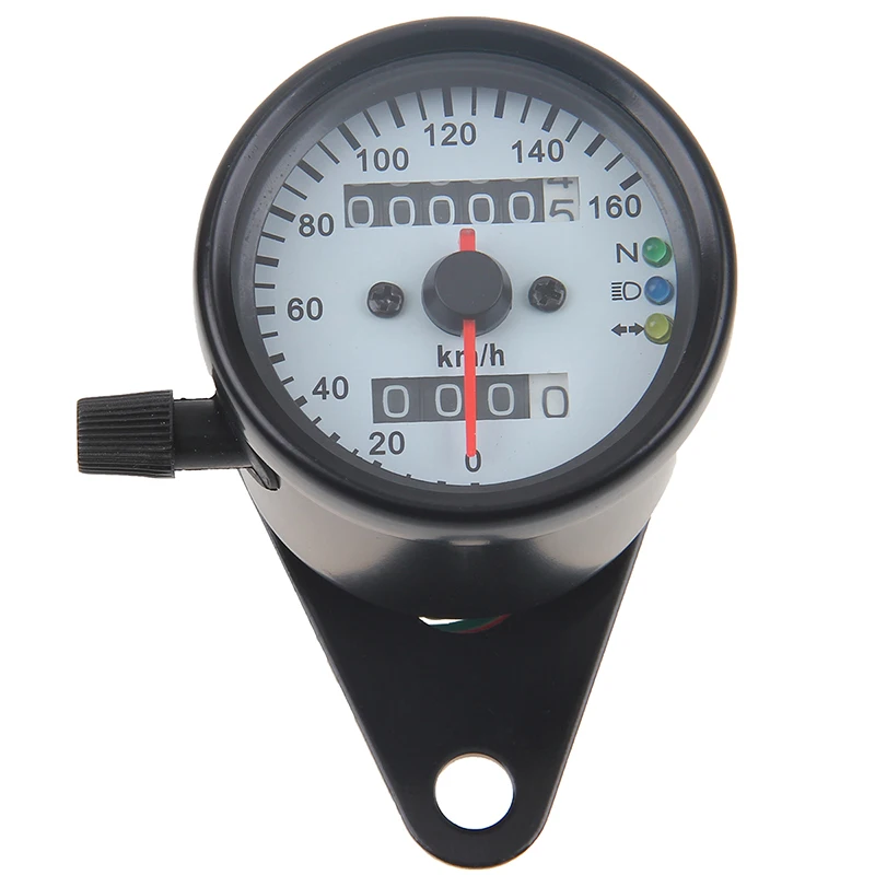 Светодиодный одометр для мотоцикла posbay Спидометр с двойным одометром сигнальный
