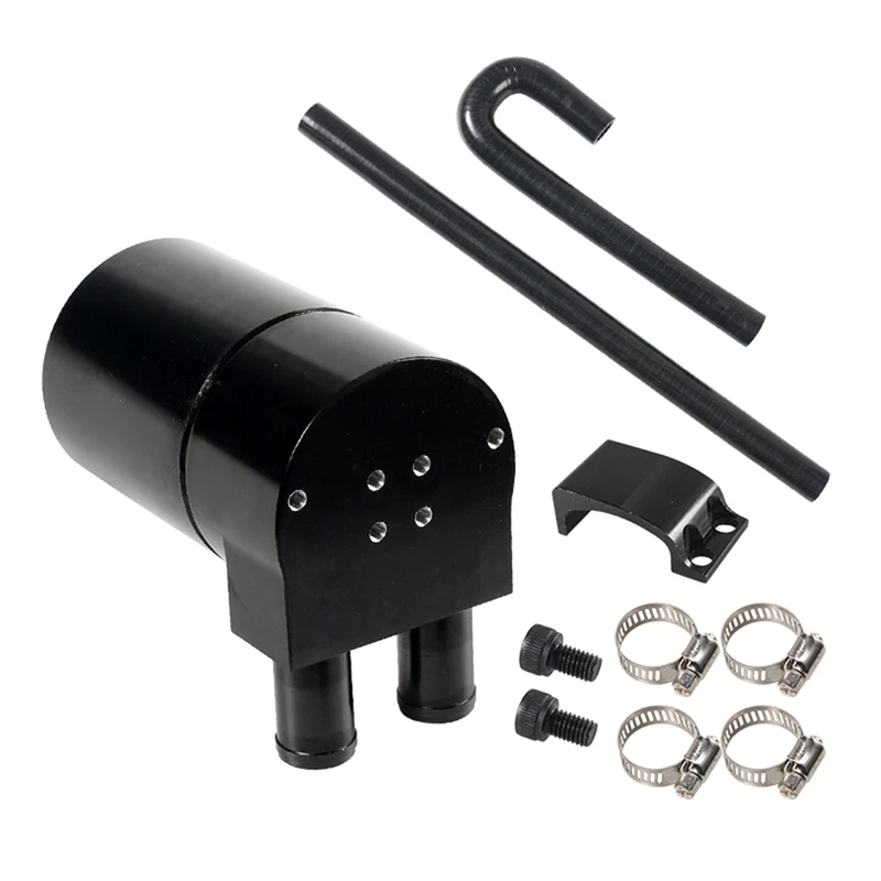 

AU05 -Car Double Baffled Oil Catch Can with Silicone Hoses for BMW N54 E90 E92 E82 2006-2010