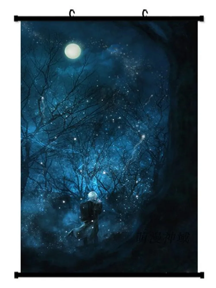 Японское аниме декоративные картины крутой мушиши для мальчиков Декор дома