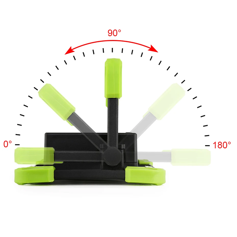 Мощный портативный светодиодный фонарик USB COB Рабочий фонарь Водонепроницаемый