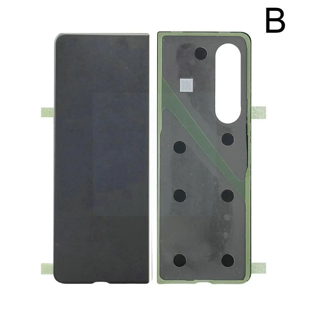 

For Samsung Fold 3 F9260 Glass Rear Cover Rear Screen Shell Battery Door Cover Silver Battery Green Rear Black Rear Cover X5N9