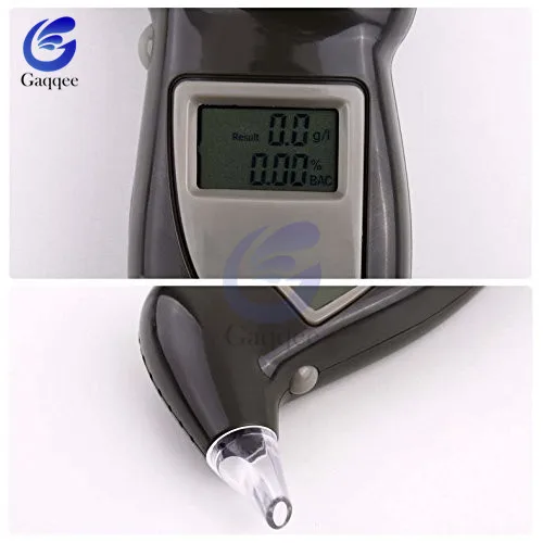 Алкотестер анализатор дыхания газовый детектор измеритель брелок устройство