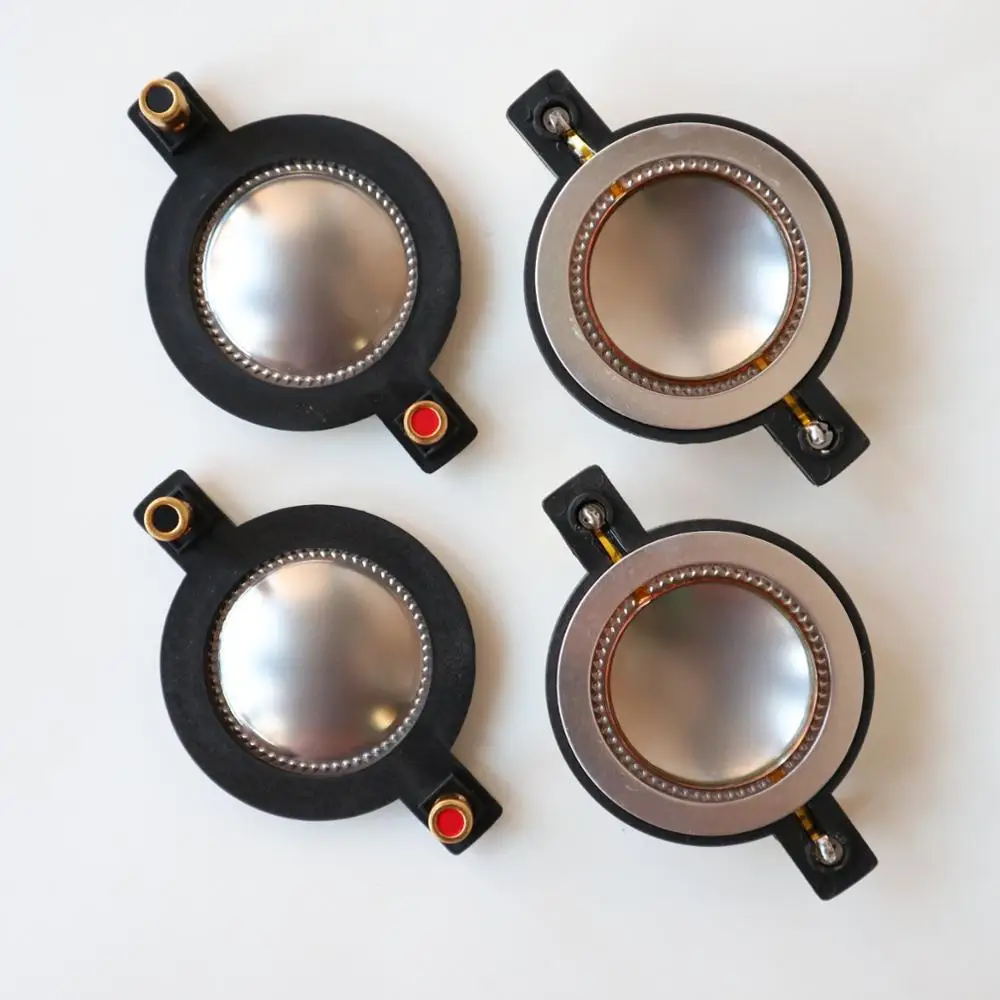 4 шт. для Mackie DC10/1701 8ohm твитер диафрагмы SRM450 C300Z рупорный драйвер 8Ohm 44 мм|Аксессуары