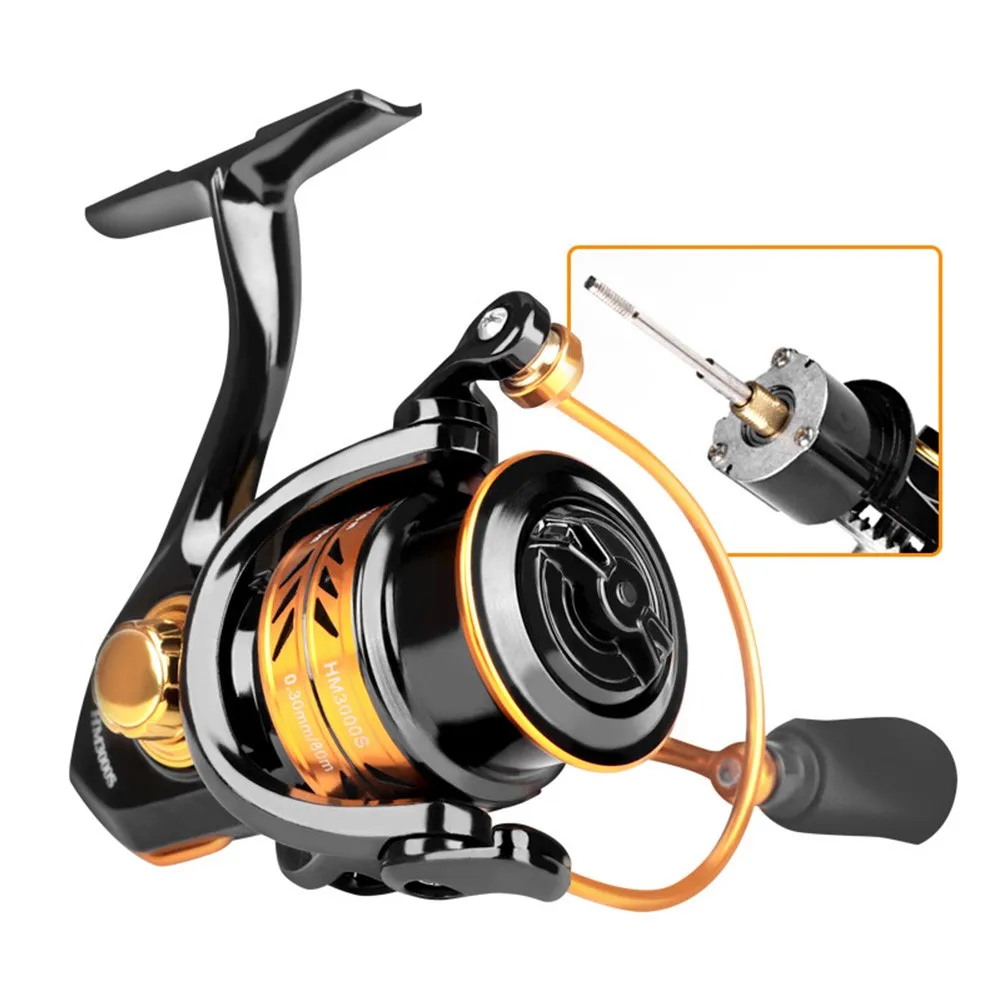 

DEUKIO 4+1BB Fishing Reel 5.0:1 Gear Ratio High Speed Casting Spinning Reel Carp 2000/3000 8kg Max Drag Saltwater Reel Fishing