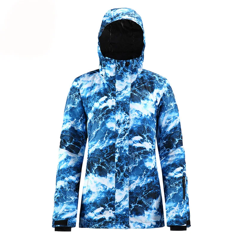 СМН голубого океана Стиль с защитой от снега костюм комплекты для катания на