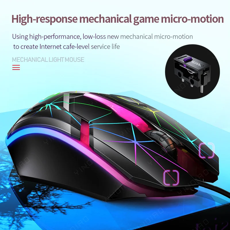 usb mouse wired gaming 1200 dpi optical 3 buttons game mice for pc laptop computer e sports 1 5m cable usb game g6 wire mouse free global shipping