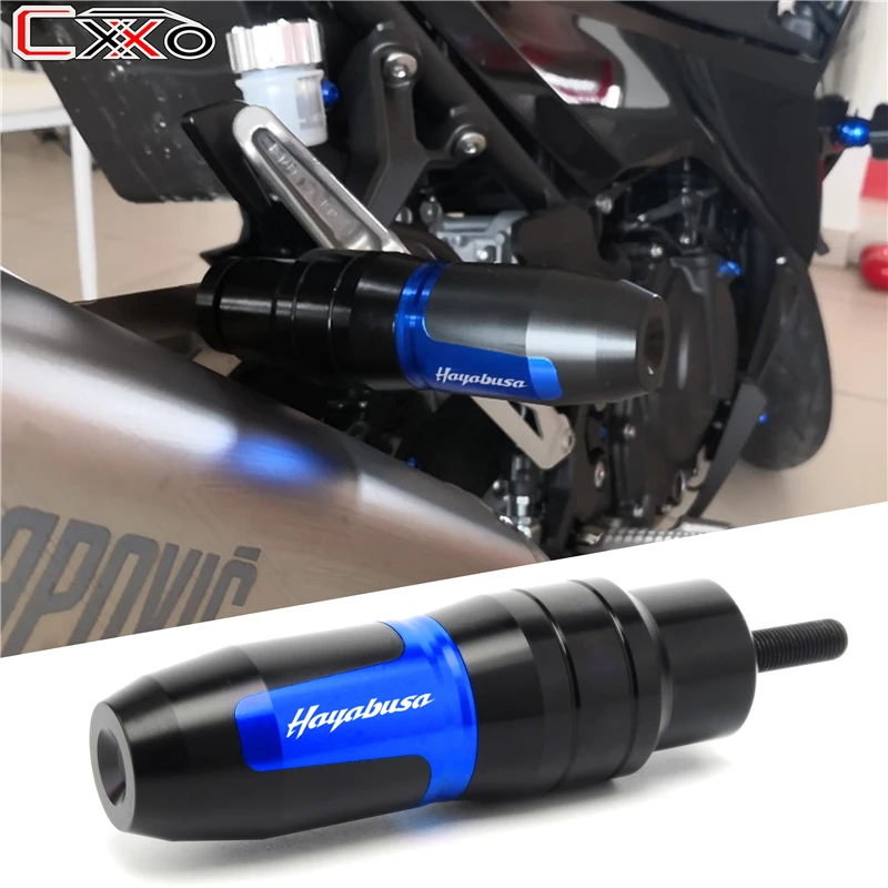 Аксессуары для мотоциклов SUZUKI HAYABUSA GSX1300R GSXR1300 CNC слайдеры выхлопной рамы