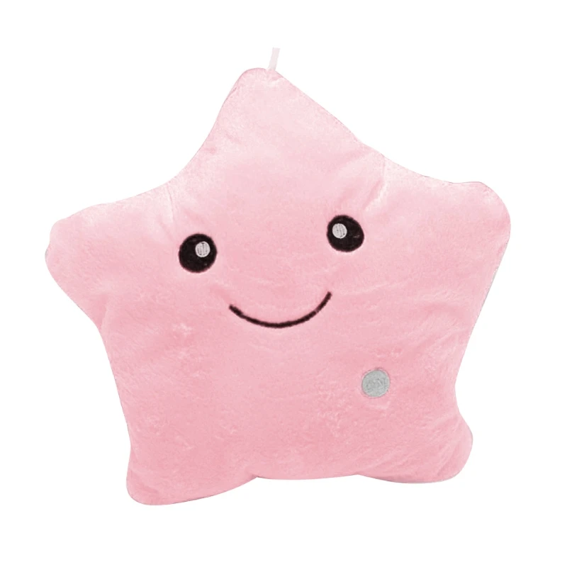 

13inch Realistic LED Star Throw Pillow Gift for Decor Star Cushion Plush Toy for Dollhouse Decoration Soft Stuffed Toy