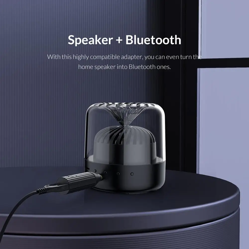 

ORICO Bluetooth 5.0 Receiver Transmitter Car 3.5mm Aux Jack Stereo Wireless Adapter Music Headphone Bluetooth Audio Receiver