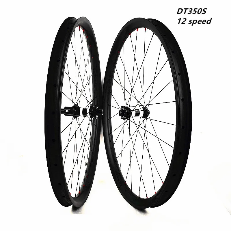 

29er mtb wheelset 27.4x23mm tubeless Asymmetry DT350 12 speed carbon mtb wheels pillar 1420 bicycle wheels boost 110x15 148x12