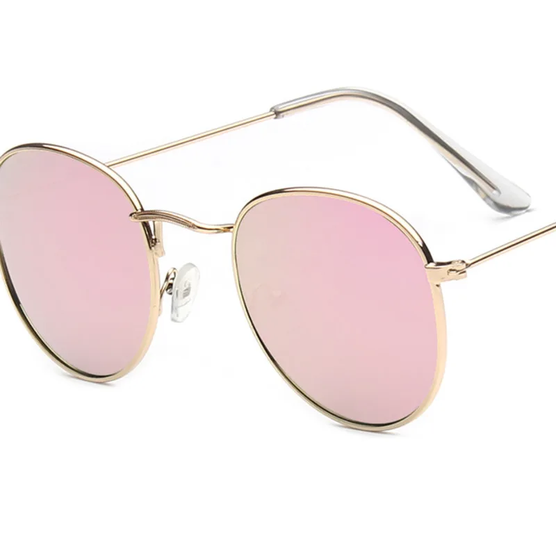 

2021 Circle Small Women's Sunglasses Vintage Summer Statement Colorful Glasses Retro Simple Designer Outdoor Eyewear Sunglasses