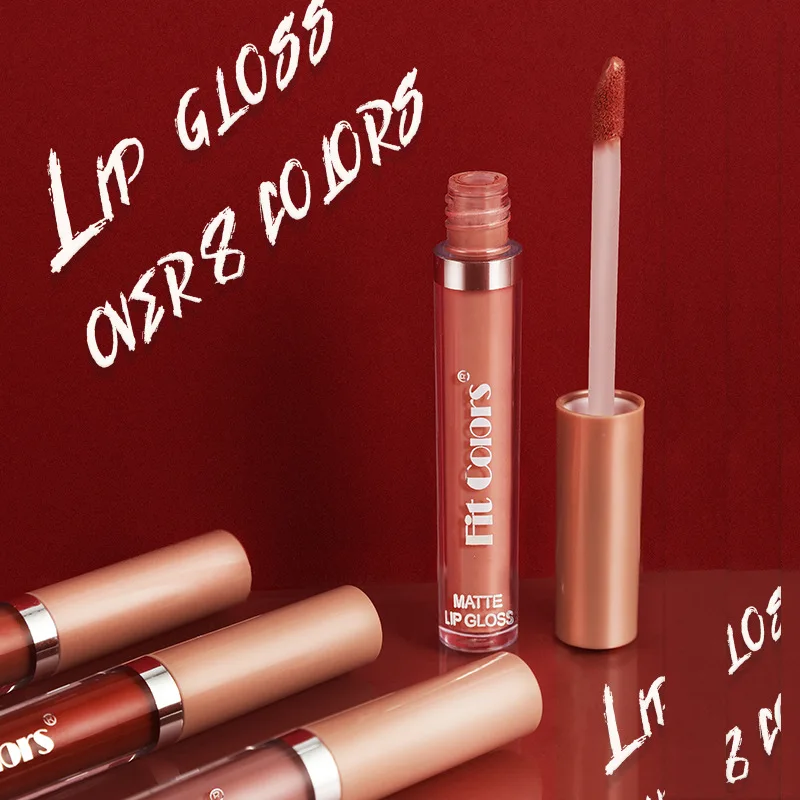 

New 8-colors Matte Lip Glaze liquid lipstick Waterproof Lasting Moisturizing Cosmetics Make Up For Women Free Shipping 2021