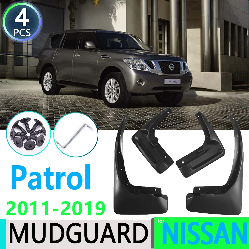

for Nissan Patrol Y62 2011~2019 2013 2014 2015 2016 2017 2018 Car Fender Mudguard Mud Flaps Guard Splash Flap Car Accessories