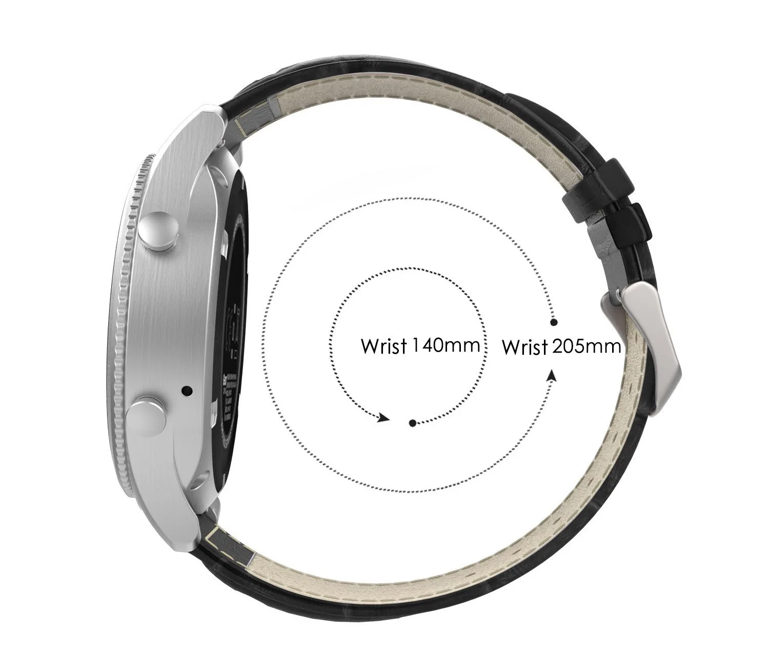 Подходит для huawei Watch 2 Pro GT Quick Release Мужская обувь из материала под крокодиловую кожу во-первых Слои из натуральной кожи ремешок для часов