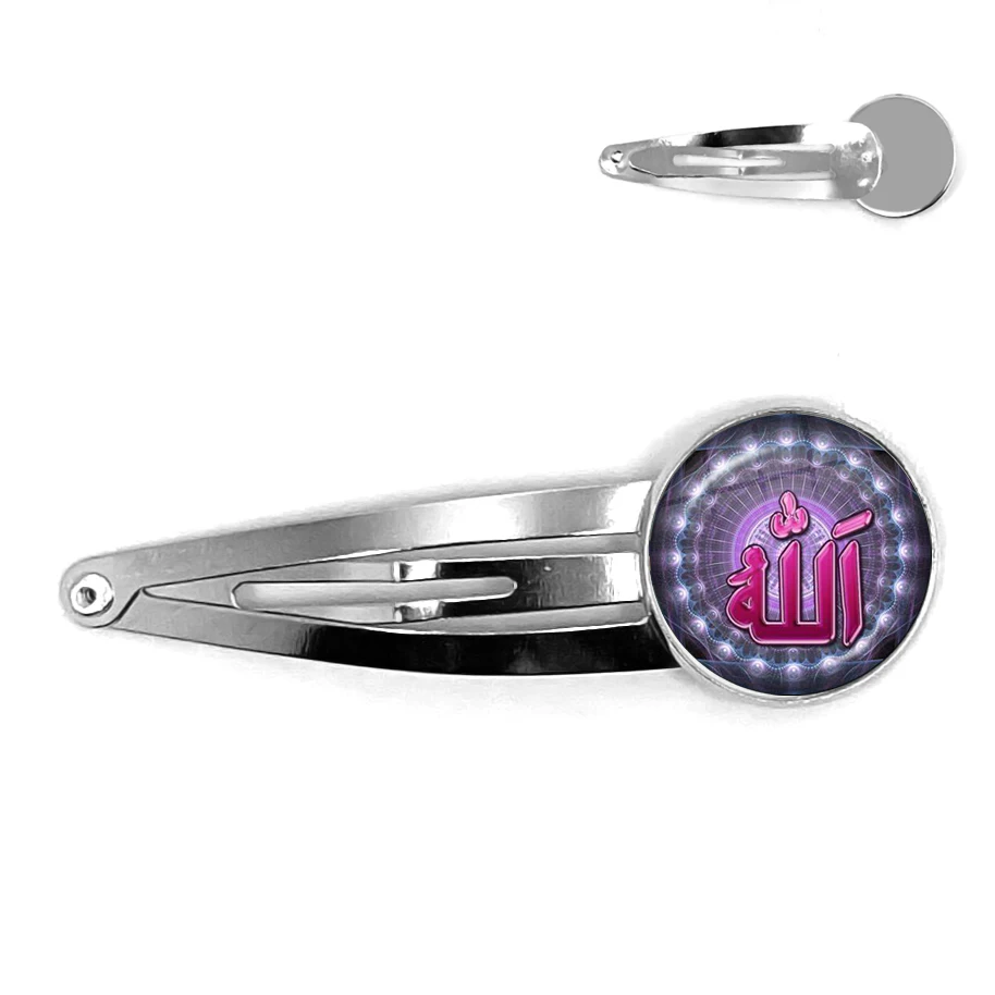 Мусульманский Исламский Аллах символ заколки ислама арабский 20 мм Стекло