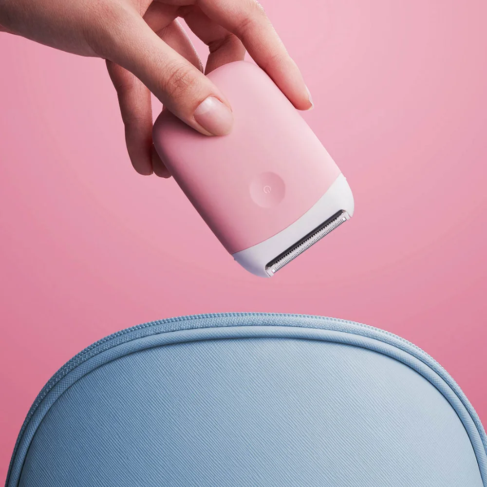 Электрический эпилятор Smate для Xiaomi Mini, портативный триммер для удаления волос для женщин, USB перезаряжаемая гладкая бритва, водостойкий эпилятор