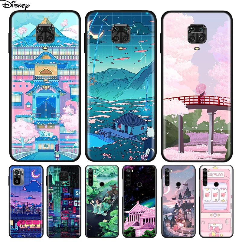 

Art Pixel Aesthetic Silicone Cover For Xiaomi Redmi Note 10 10S 9 9S Pro Max 9T 8T 8 7 6 5 Pro 5A Phone Case