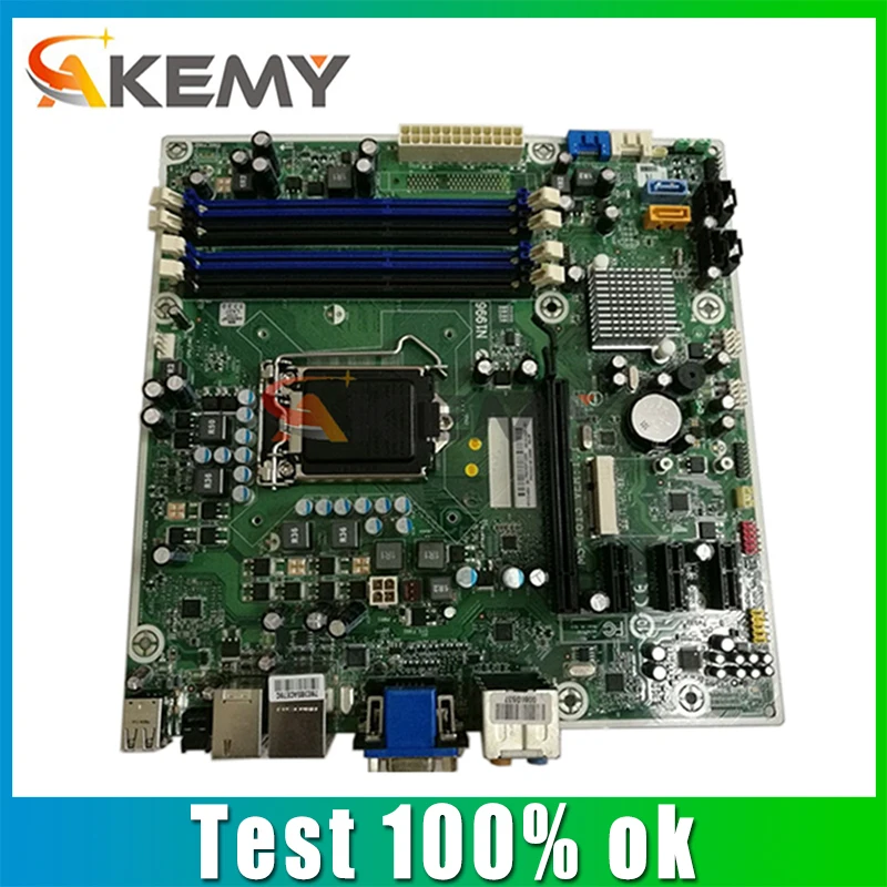 Оригинальный Для HP Pro 3130 7100 рабочего Материнская плата 614494 001 612500 601312 г жа 7613 V1.1 H57