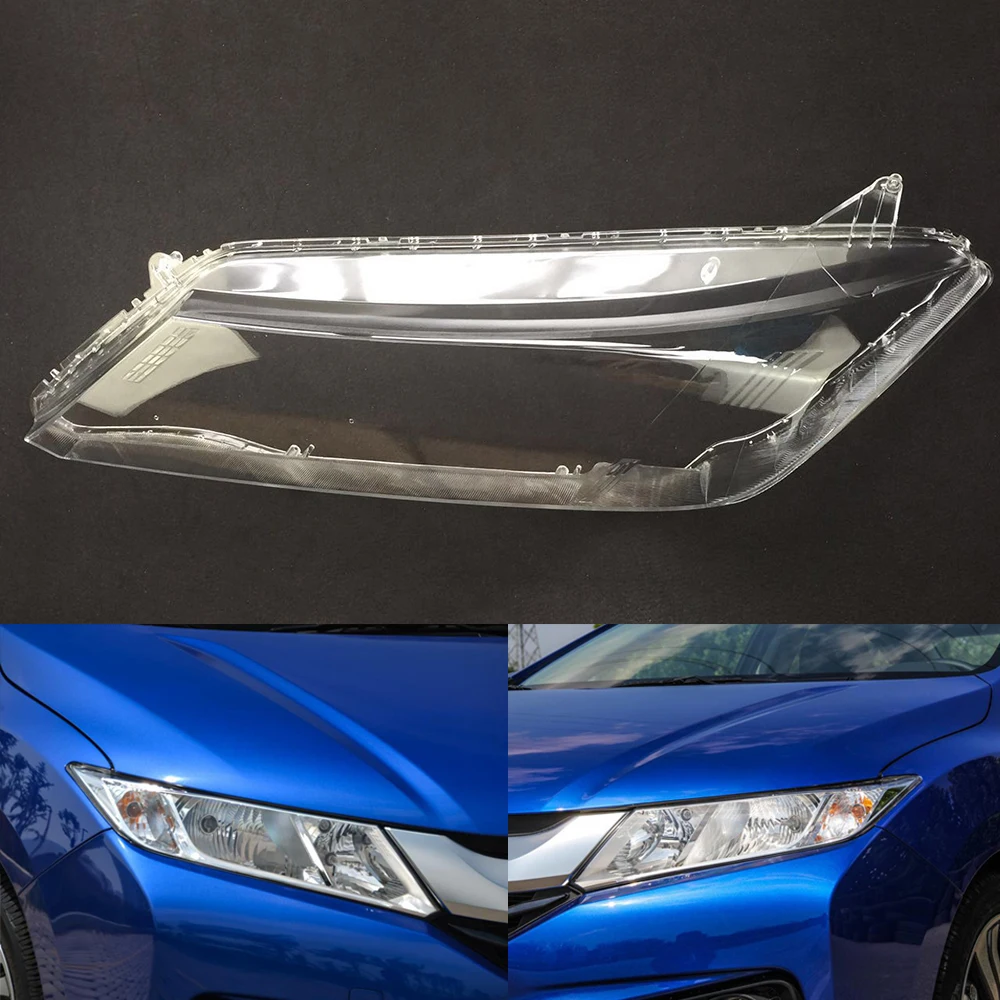 Налобный объектив для Honda City 2015 2016 2017 сменный автомобильный чехол|Корпус| |
