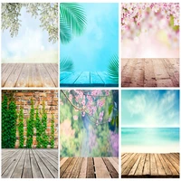 spring forest wooden floor photography backgrounds sky sea scenery baby portrait photo backdrops studio 21415 fgm 02