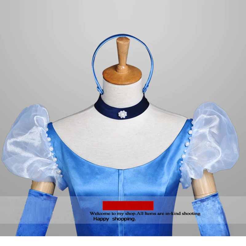 Золушка косплей костюм для девочек принцесса вечернее платье раннего платья