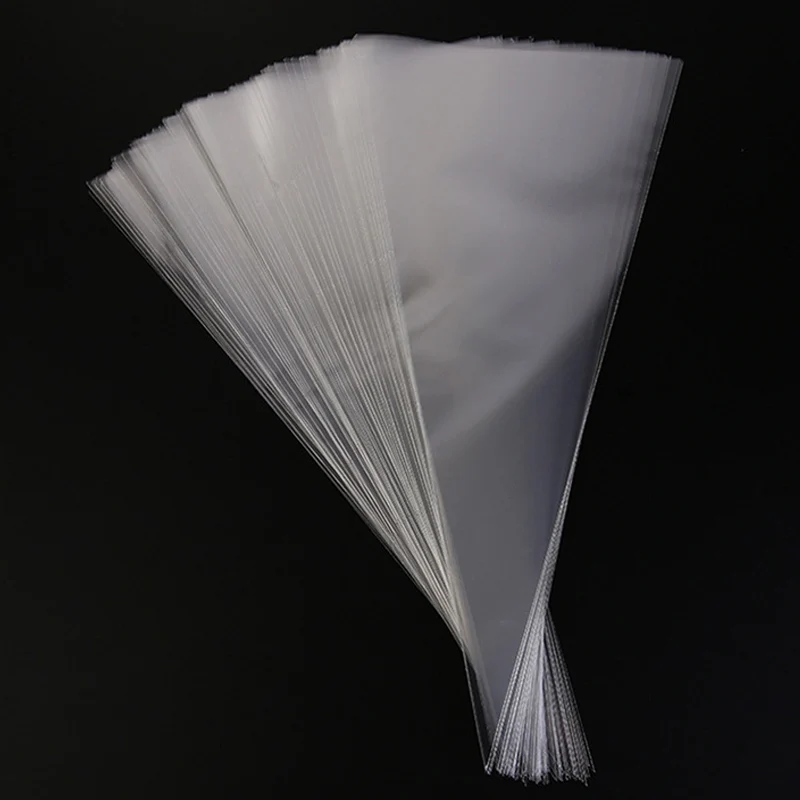 

Pastry Bag Cones Transprant Plastic Bag Popcorn Carrot Candy Bags Kids Birthday Party Decoration Easter Party Decorations