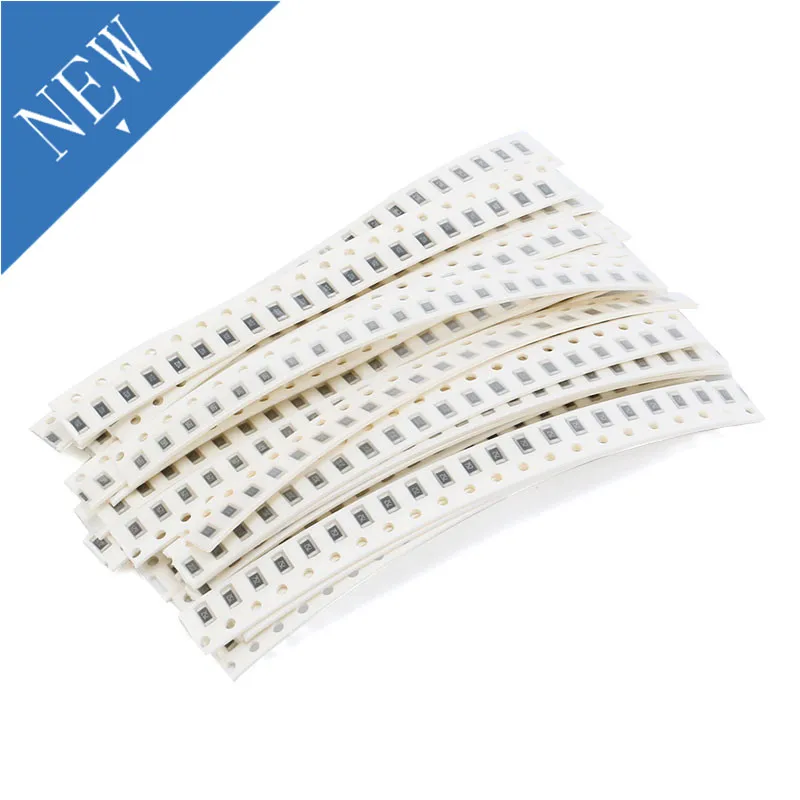 

500pcs(25Values*20pcs) 1206 SMD Resistors Kit Resistance Assorte Sample Bag 5% Diy Kit Electronic Component OR ohm 15K 220K 620R