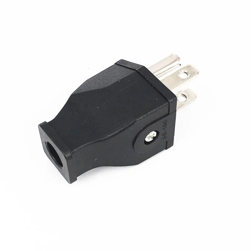 1 x AC 125V 15A 3 Pin Male Power Cord Connector Black Japan US Plug Cable |