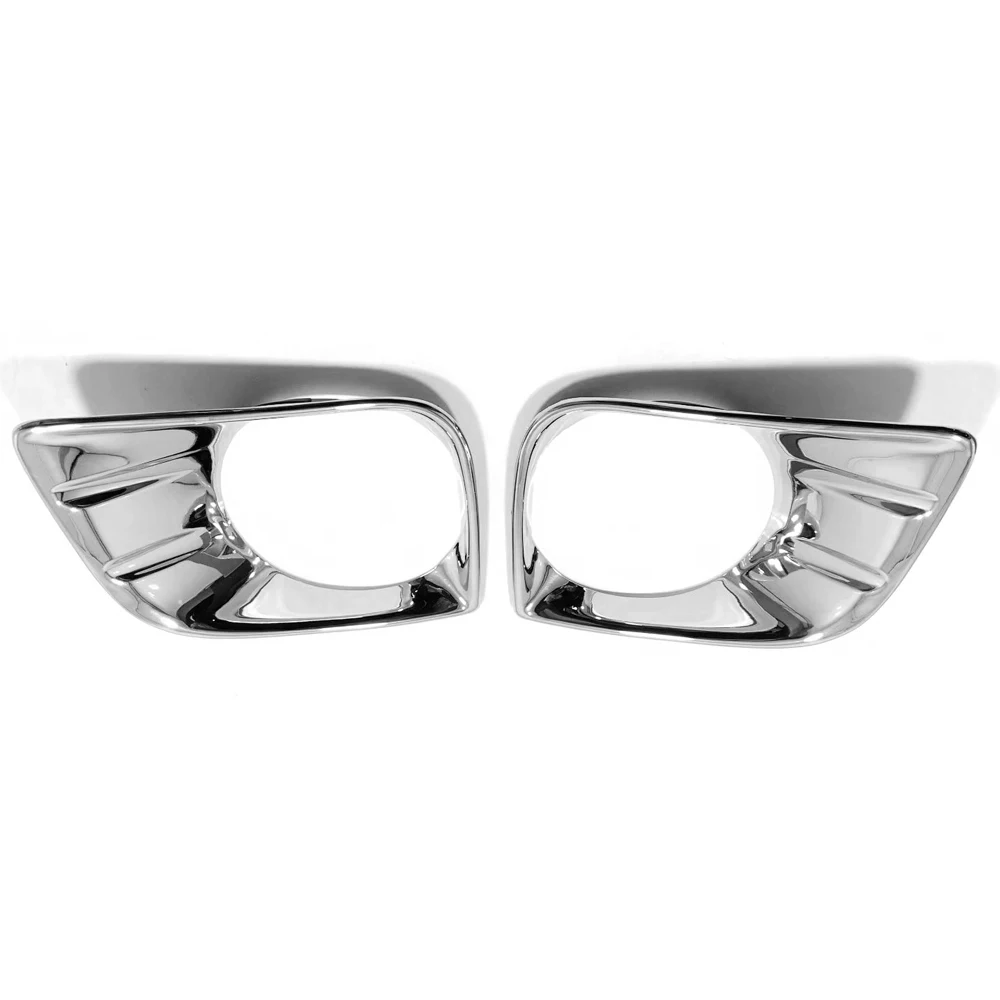 

For Toyota Land Cruiser 150 Prado LC150 FJ150 2010 2011 2012 2013 Front Fog Lamp Light Trim Cover ABS Chrome Accessories