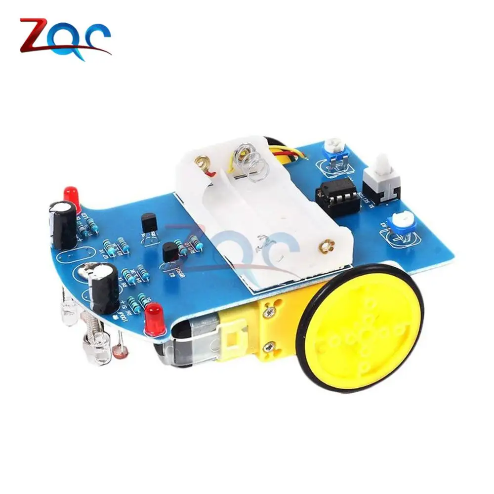 D2-1 интеллектуальная линия отслеживания Фоточувствительный робот TT с двигателем