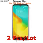 2 шт.лот для ZTE Blade A7  2020  Prime  A7s защита экрана из закаленного стекла Взрывозащищенная защитная пленка