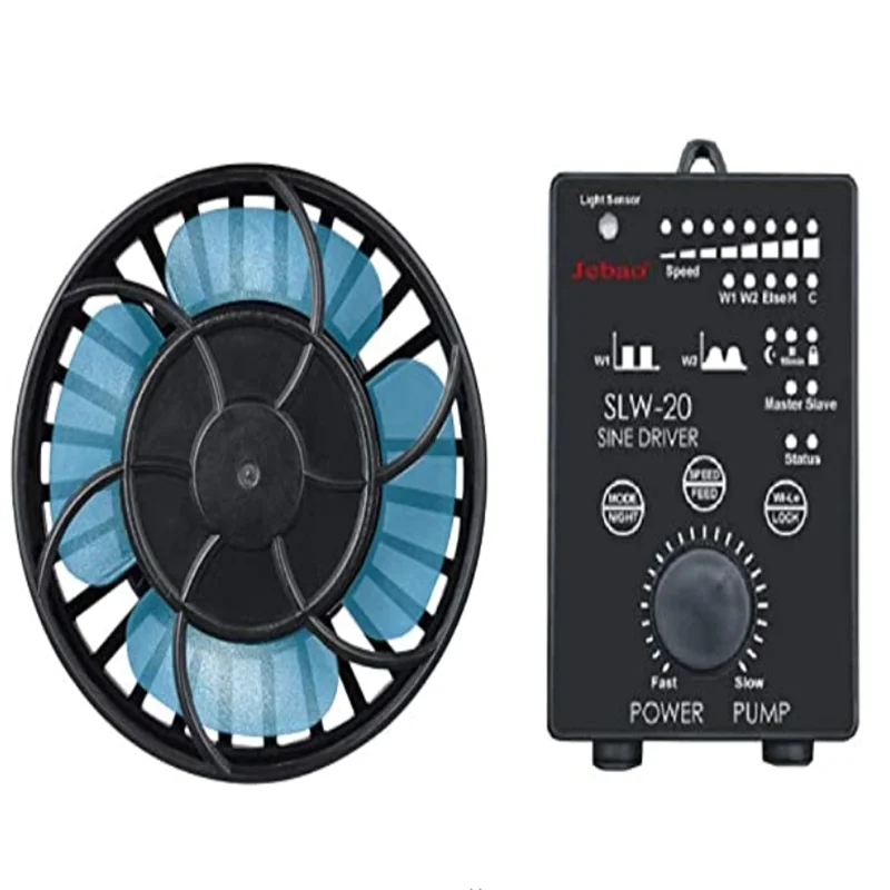 Jebao SLW-10 SLW-20 SLW-30 компактный Wavemaker w/контроллер черный | Дом и сад