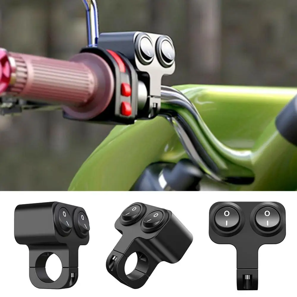 80% горячая распродажа универсальный 12 В мотоциклетный руль двойной