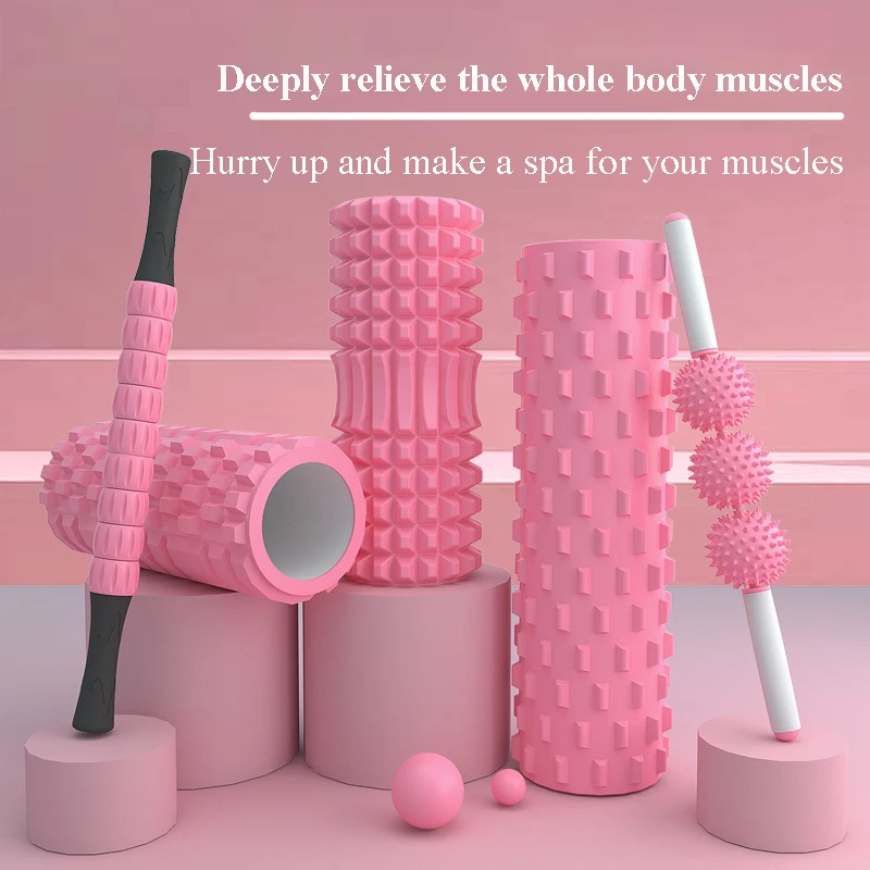 Йоги тренажерного зала Фитнес Поролоновый валик для пилатеса йоги Упражнение