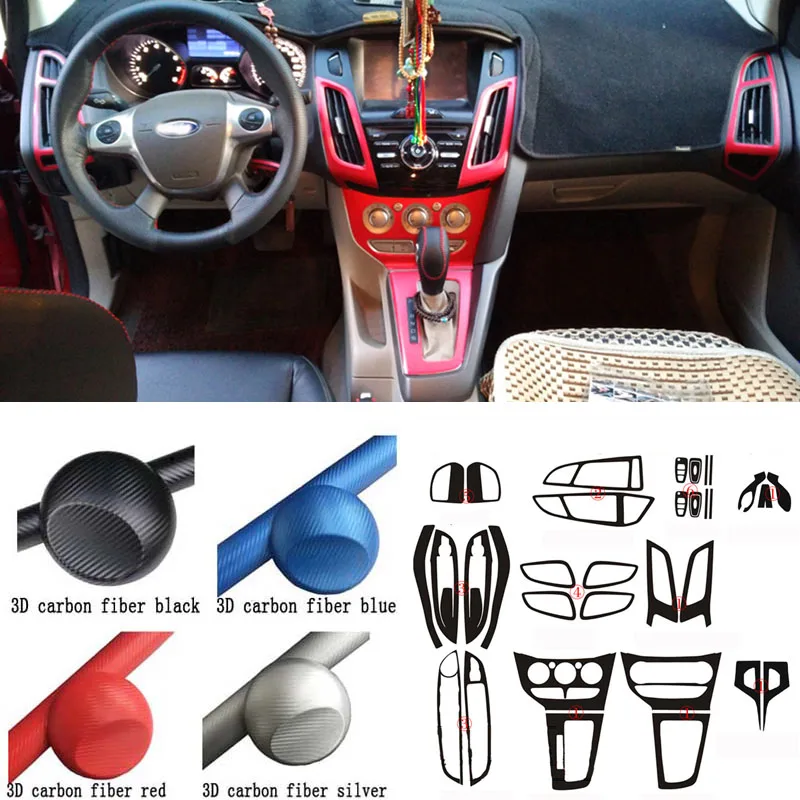 Авто Стайлинг интерьера автомобиля центральной консоли изменение цвета