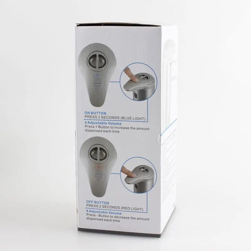 

300ml Automatic Soap Dispenser Pump Infrared Sensing ABS Liquid Soap Holder Shampoo Dispenser Bathroom Liquid Foam Pump
