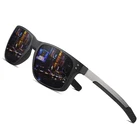 Солнцезащитные очки AOFLY TR90 мужские, брендовые дизайнерские модные квадратные Поляризационные солнечные очки в гибкой оправе с защитой UV400 для рыбалки