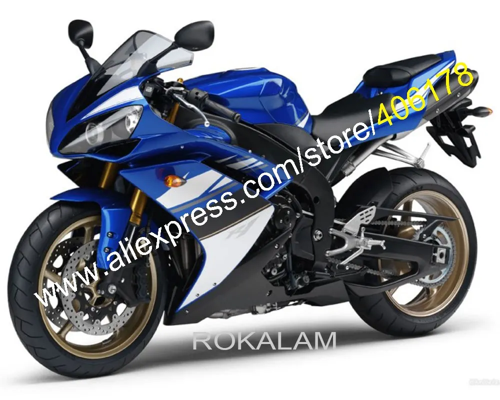Разноцветный обтекатель корпуса для Yamaha YZF R1 07 08 YZF1000 1000 YZFR1 2007 2008 (литьё под