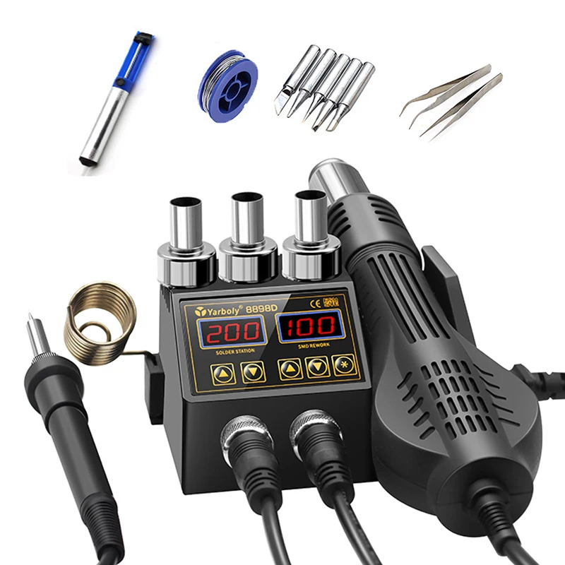 Паяльная станция BGA Нагнетатель горячего воздуха регулируемый Электрический