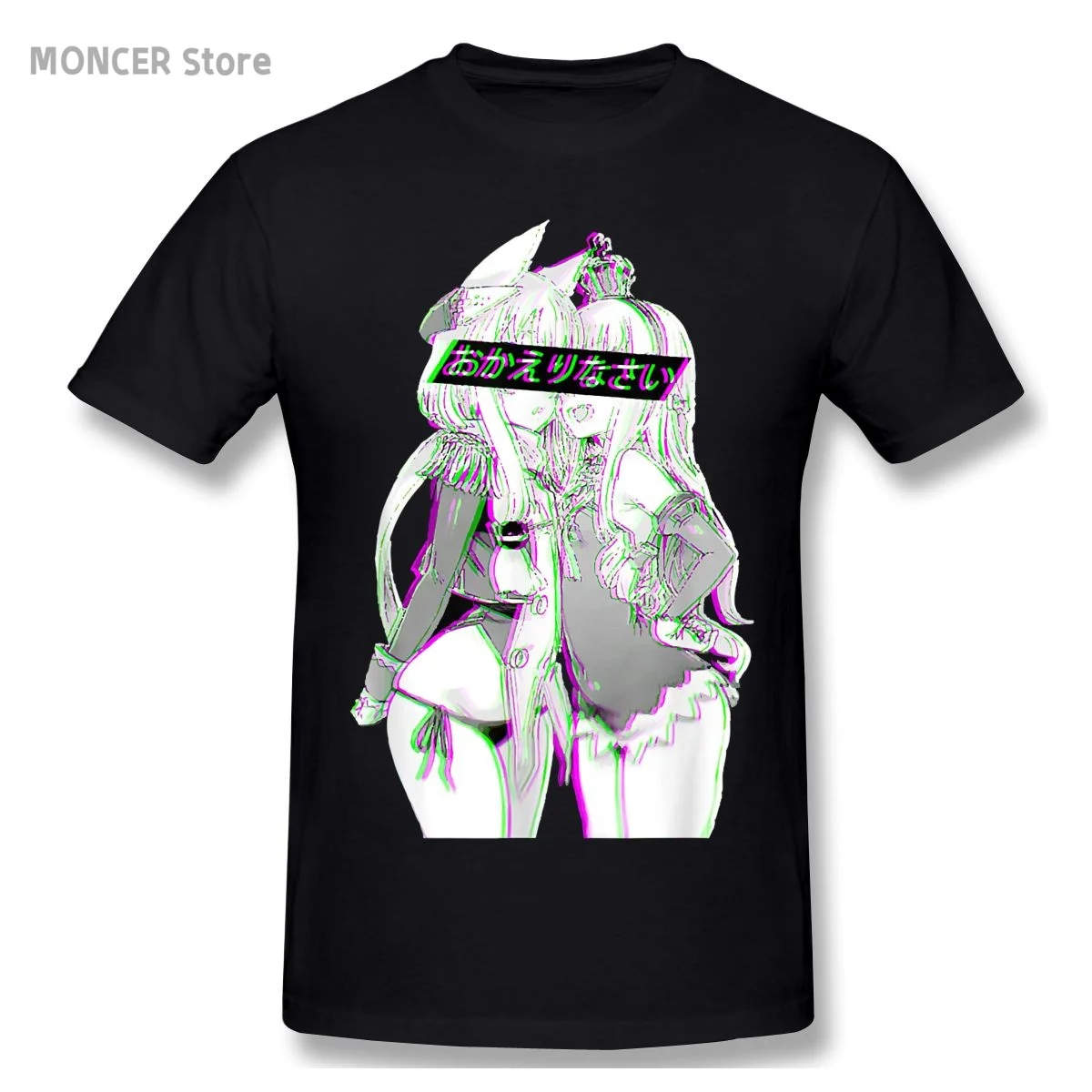 

Welcome Home Senpai, Hentai , Parody T-Shirt Cotton Men T-Shirts Classical O-Neck Streetwear Hip Hop Tops Tees