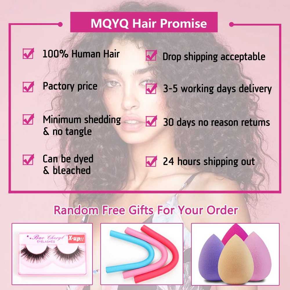

MQYQ Bob Wig Human Hair Wigs Brazilian Straight Short Human Hair Wigs Non-Remy With Baby Hair Adjustable Cap for Women