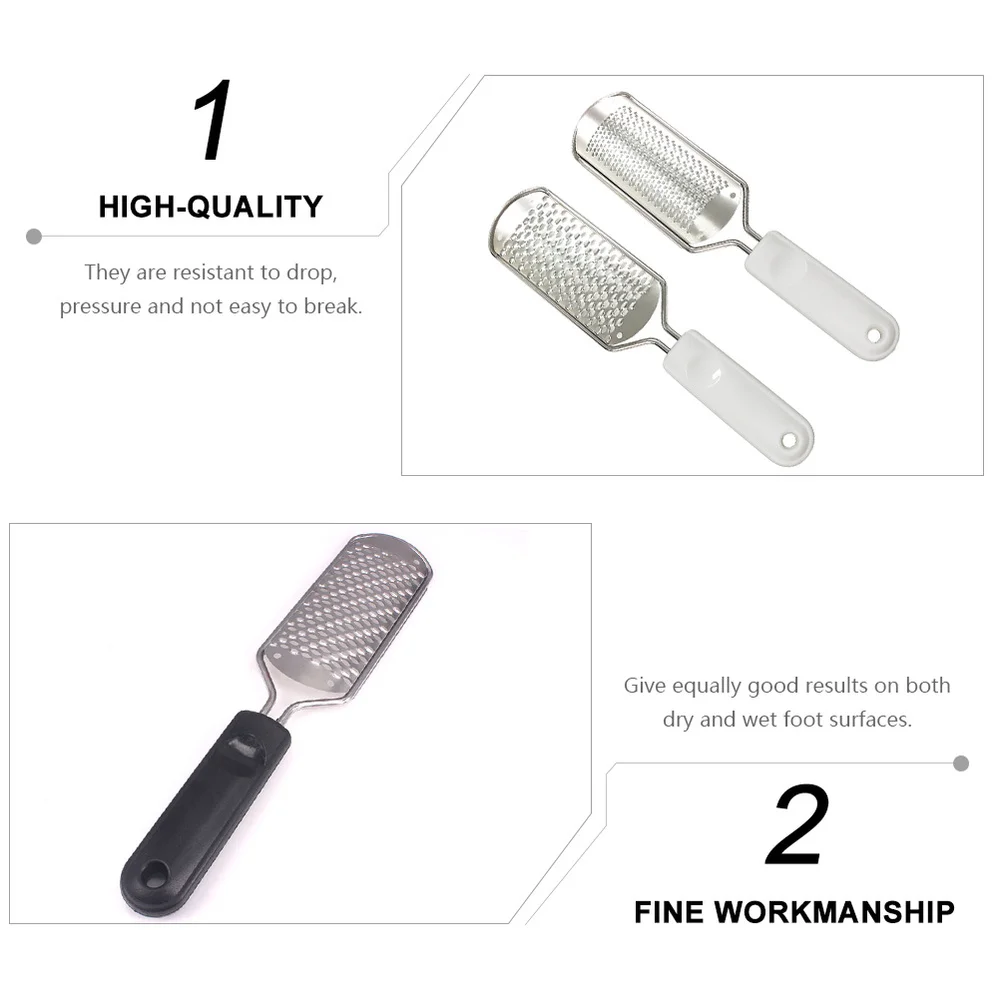

2 Pcs 1 Bag Household Foot Grinders Pedicure Tools Practical Callus Removers