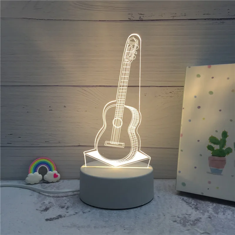 3D LED Lamp – Creative Christmas Gift Night Lights Novelty Illusion Night Lamp | 3D Illusion Table Lamp for Home Decorative Light image 4