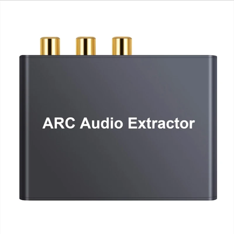 Адаптер ARC HDMI совместимый преобразователь цифрового в аналоговый аудио 192 кГц